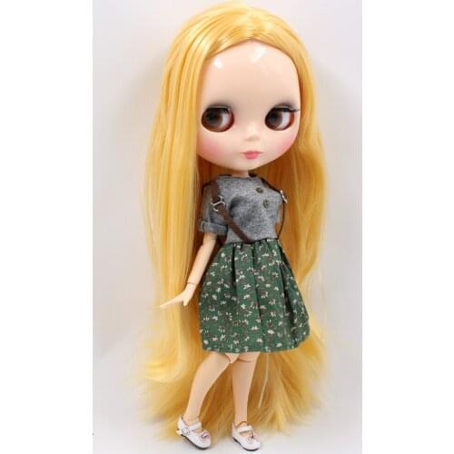 ICY DBS Blyth Doll Series No.BL0658 Blonde hair with Natural skin Joint body Neo 1/6 BJD OB24 anime girl