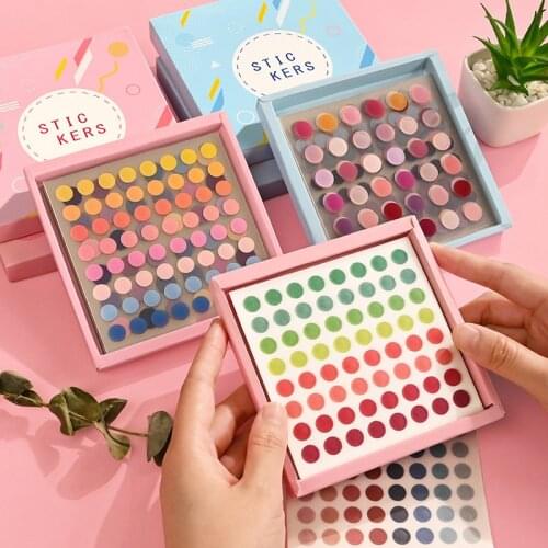 Yisuremia 50 Sheets Morandi Dot Stickers Set Decorative Scrapbooking Sticker Label Marker Handbook&Memo Note Marker Stationery