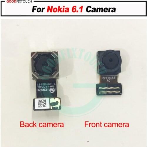 Original For Nokia 6.1 Back Rear Camera with front camera For nokia6.1