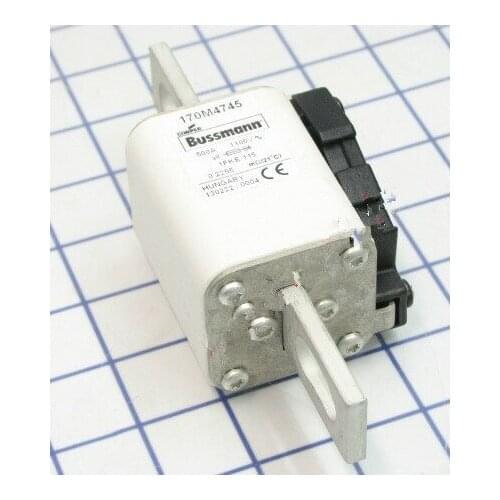 Fuses: 170M4745 500A 1250V / 170M4746 550A / 170M4747 630A 1250V (1FKE/115) aR
