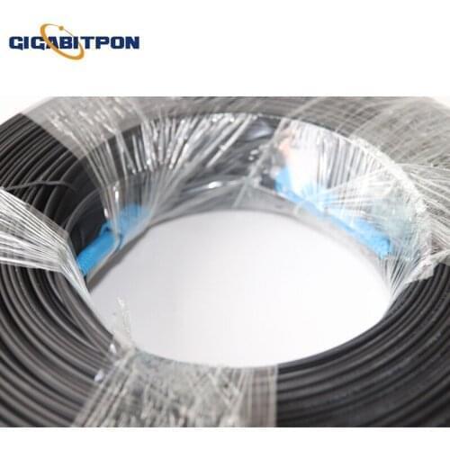 SC UPC to SC UPC single-mode simplex G657A outdoor optical fiber FTTH breakout cable jumper 50M 100M 200M free shipping