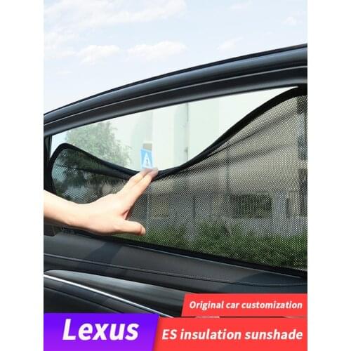 For Lexus ES200 ES300h Sunshade Special Sun Block and Heat Insulation Board Side Window ES Decoration Accessories