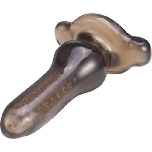 TOMMART Transparent Hollow Butt Plug Anal Plug Silicone Soft Opening Butt Plug Anal Speculum Anal Expander Gay Sex Toys