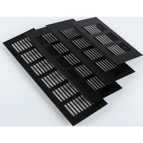 Vents Perforated Sheet Aluminum Air Vent Ventilator Grille Cover Ventilation For Closet Shoe Air Conditioner home Decor cover