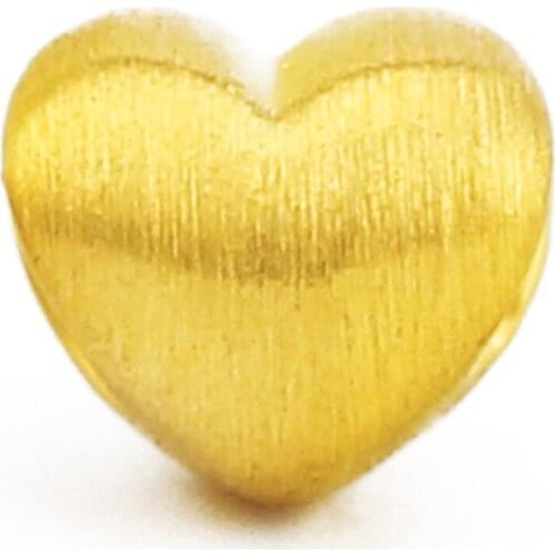 24K YELLOW GOLD PENDANT HOT SALE WOMEN 999 3D YELLOW GOLD LOVE HEART PENDANT P6217