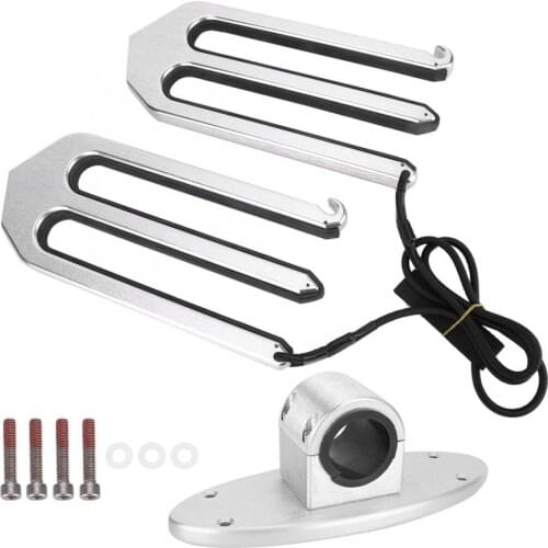 Boat seat CNC Aluminum Wiredrawing Wakeboard Surfboard Fork Bracket Set Boat Yacht Accessory stainless steel marine