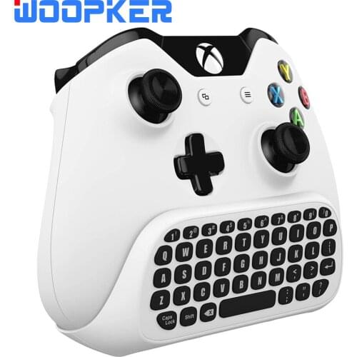 Wireless Keyboard ChatPad for Microsoft Xbox One QuickType Keyboard White with USB Receiver For Xbox One Game Controller Gamepad