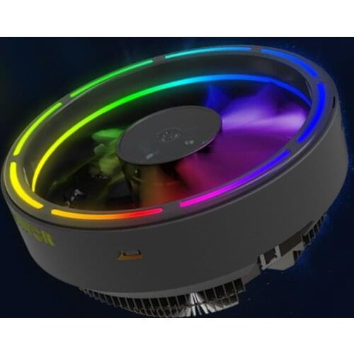 122mm LED Ultra Silent Computer PC Case Fan Fine Aperture RGB 12V Cpu Heatsink Cooler Master Cooling Fan DC 12V 3P Connector