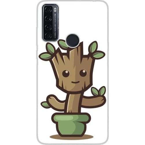 Compatible with TCL-20-SE-4G silicone gel tpu case cover case custom drawing design anti-shock COMICS 006 case