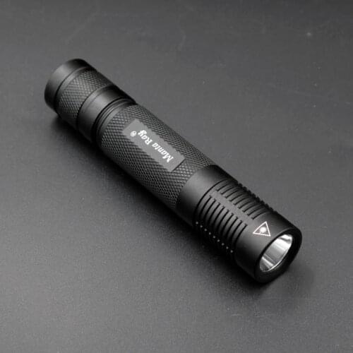 Self defense Manta Ray S9 Black Cree XP-L V6-1A EDC LED Flashlight torch lantern bike lanterna bicycle lamp for camping light