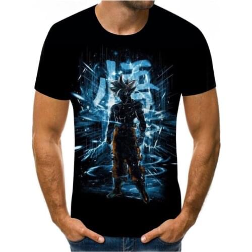 Short-sleeved t-shirt male 3D pattern printing temptation personality trendy fashion society domineering T-blood