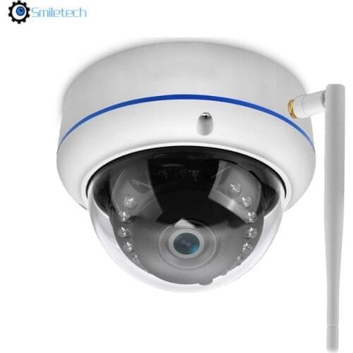 Mini indoor 5MP IR WiFi dome camera 15m ir distance camhi TF card slot 3.6mm lens audio surveillance WIFI dome CCTV camera
