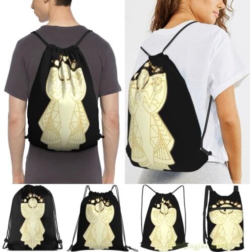 Steven Universe - Yellow Diamond Mural Men Outdoor Travel Gym Bag Waterproof Drawstring Backpack Women Fitness Sackpack Bag