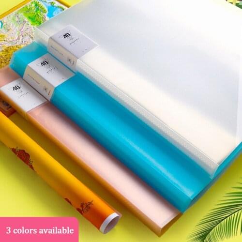 A3 Folder Information Poster Book School Picture Album Art Folder Document Holder Storage Collection Drawing Bag File Folder