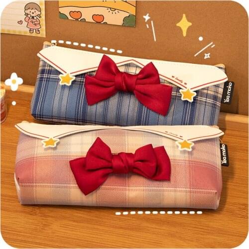 Pencil Bag Children 2021 New Popular Middle School Students Ins Japanese High Beauty Minority Girl Stationery Box