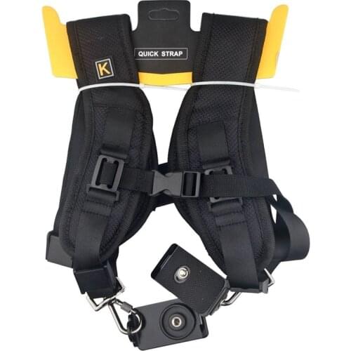 Portable Dual Shoulder Camera Strap for DSLR Digital SLR Camera Canon Nikon Sonys Quick Rapid camera accessories Neck Belt
