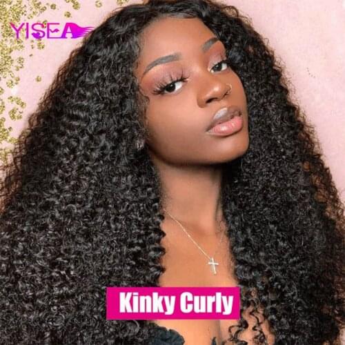 Yisea Bundles Kinky Curly Bundles Brazilian Human Hair Bundles 1/3/4 PCS Remy Hair Extensions 100% Human Hair Curly Bundles
