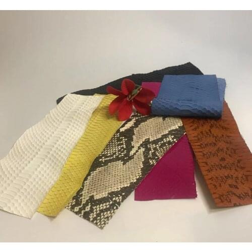 SALE Genuine Snake Skin Pieces 7cm x 20cm