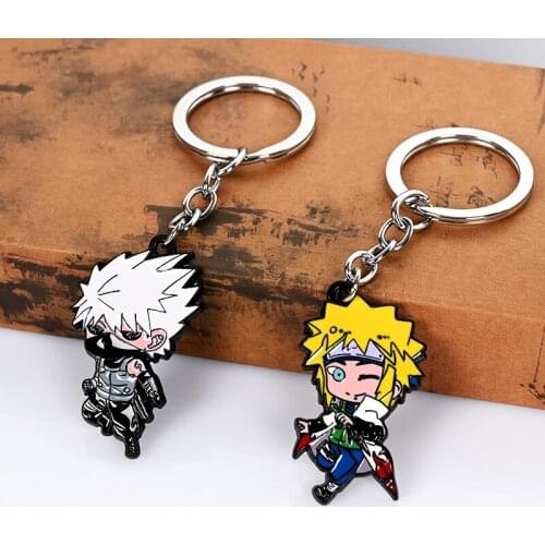 Anime Cartoon Pendant Keychain Fashion Alloy Keyring Cute Hardmade Enamel Badge Keyholder Jewelry Accessory Gift Comics Fans NEW