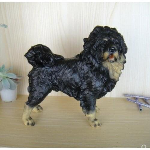 Tibetan mastiff furnishing articles famous iron and gold Wolf dog furnishing home town house evil animal Home decoration crafts