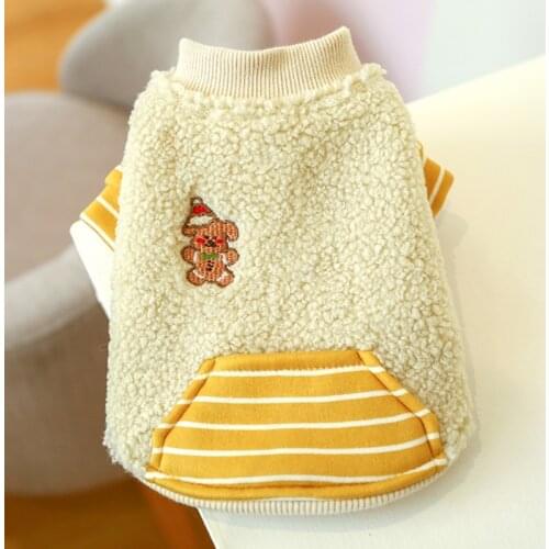 Winter Warm Pet Dog Clothes For Dogs Thicken Puppy Autumn Dog Coat Jacket Soft Fleece Chihuahua French Bulldog Clothing Outfits