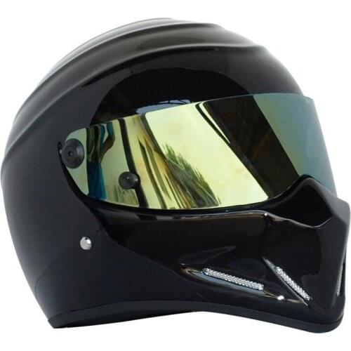 1996 Motorcycle Helmet ATV-4 For "Simpson STYLE" Street Pig Bandit For Karting ATV-4 fiberglass Drag Full Face Helmet DOT ECE