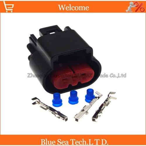 3 Pin female 1.5 Automobile oil pump plug connector,Car waterproof electrical connector for delphi BMW,VW ect