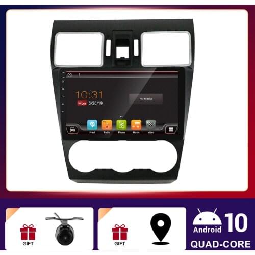 2 Din Car Radio Quad Core Android For Subaru Forester XV WRX 2016-2019 Stereo GPS Navigation Multimedia Video Player