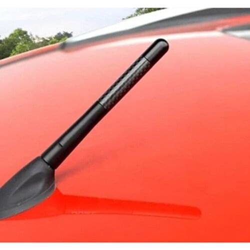 Car FM/ AM Radio Carbon Fiber Short Antenna for Acura RLX CL EL CSX ILX MDX NSX RDX RL SLX TL TSX Vigor ZDX