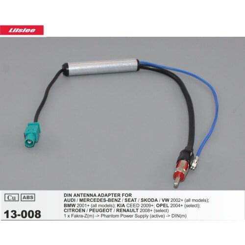 Car Radio Antenna Adapter Wire For CITROEN C-Zero/C1/C2/C3/C4/C5/C6/C-Crosser/C-Elysee/DS3/DS4/DS5