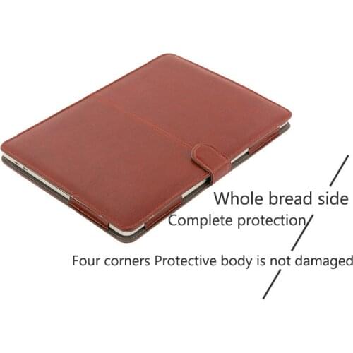 For Pro 16 A2141 Soft PU Leather Bag Laptop Flip Cover Notebook Case For Macbook Air Retina Touch 11 12 13 15 16 ” A2289 A2251