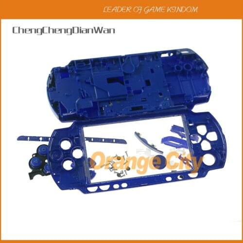 ChengChengDianWan Colors for PSP2000 PSP 2000 Game Console replacement full housing shell cover case with buttons kit