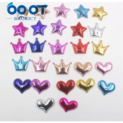 S-19111823,10pcs 3.2*4cm Colored shiny Love shape Decoration ornament Accessories Plush Hair Decoration,Clothing DIY materials