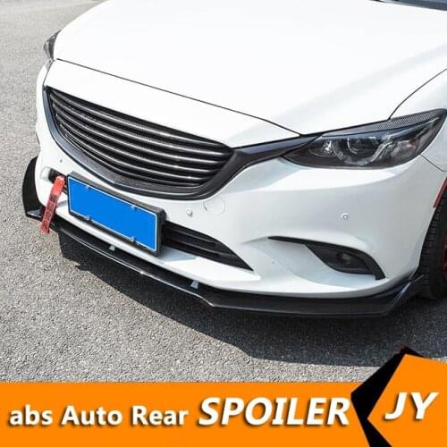 For Mazda 6 Atenza ABS Rear Bumper Diffuser Bumpers Protector For 2014-2019 Atenza Body kit bumper rear lip rear spoiler