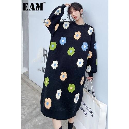 Модные трикотажные платья EAM China At AliExpress