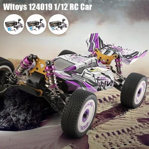 Racing RC Car 124019 1/12 Scale Competition 60 km/h Metal Chassis Road Drift Electric RC Car Remote Control Toy Kids Adult