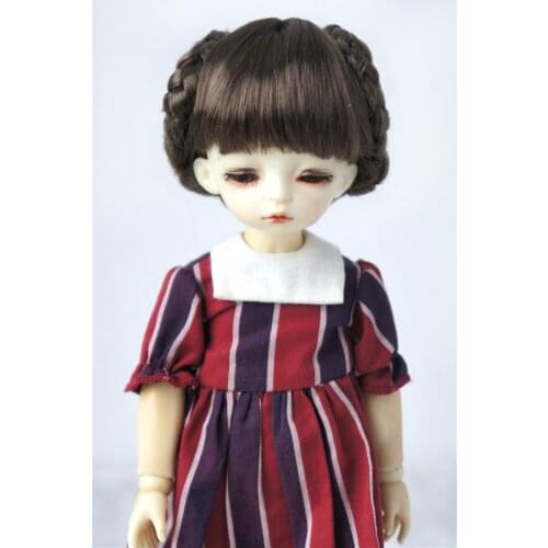 JD156 6-7inch 16-18CM Ballerina Synthetic mohair 1/6 YOSD BJD doll wigs