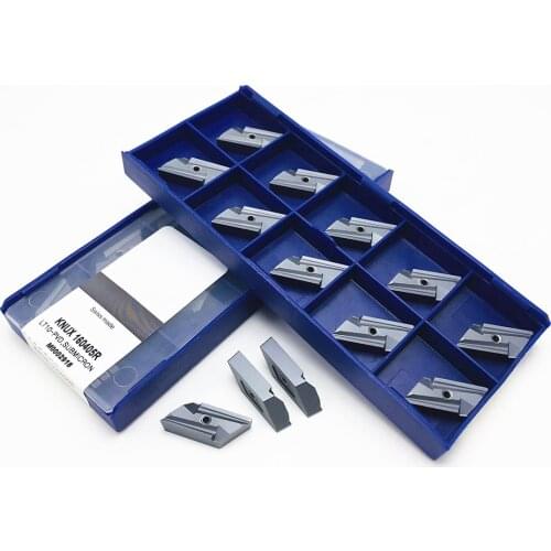 KNUX160405R LT10 high quality original Carbide Insert Lathe Tool Cutting tool replaces LAMINA KNUX 160405 R Turning Inserts
