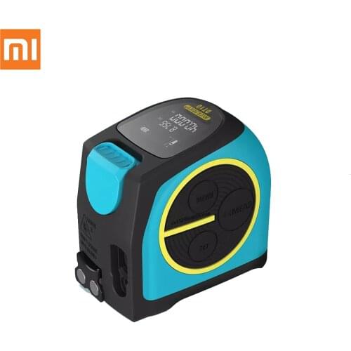 Xiaomi Mileseey DT10 Laser Tape Measure 2-in-1 Digital Laser Measure Laser Rangefinder with LCD Digital Display,Magnetic Hook