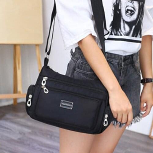 Fashion Womens Waterproof Crossbody Shoulder Bag Women Tote Messenger Bags Large Capacity Bag Multifunctional Unisex Handbag