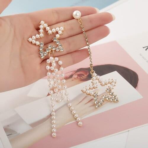 Fashion Statement Earrings Star Earrings for Women Hanging Dangle Earrings Female Jewelry Gold Drop Earing Modern