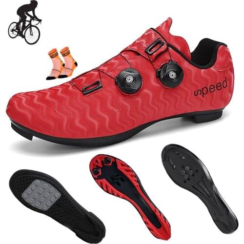 Men cycling sneakers sapatilha ciclismo mtb women mountain bike shoes outdoor racing self-locking breathable road bike shoes