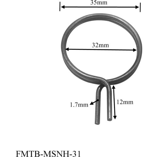 Manufacturer hardware door lock spring torsion spring 5pcs