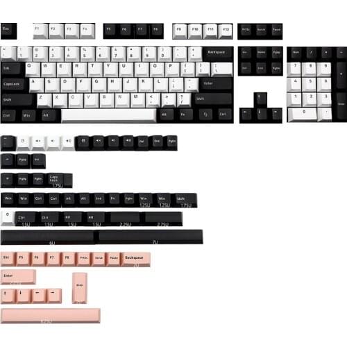 Suitable for Original High 2-Color Molding Olivia Double Shot PBT Keycap Cherry Profile GK61/Anne Pro 2 2.75x 2.25x Spaces Key