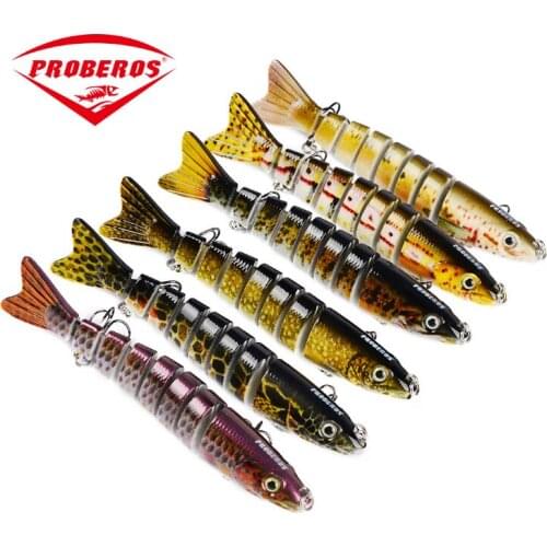 PRO NEROS Fishing Lures 19g 12cm Bass Bait Feather Hooks Wobbler Tackle Hard Plastic Lure perch Bionic false bait