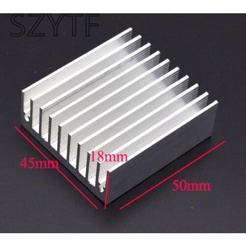 Heat sink 45*45*18MM (silver) quality radiator 5pcs