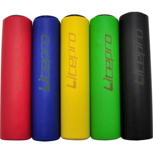 Litepro MTB Mountain Bicycle Grips Silicon Handle Folding Bike Universal 22.2mm Cover Non-Slip Shock Absorption