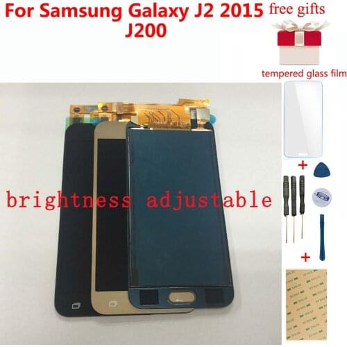 For Samsung Galaxy J2 2015 J200 SM- J200F J200Y J200G J200H Touch Screen Digitizer Glass Sensor + LCD Display Monitor Assembly