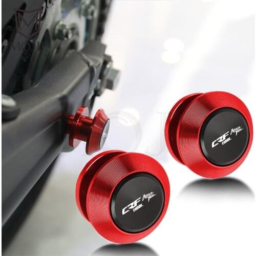 Motorcycle Swingarm Sliders Spools Swingarm Stand Screws Protector For HONDA CRF1000L CRF 1000L Africa Twin ABS/DCT 2016-2020