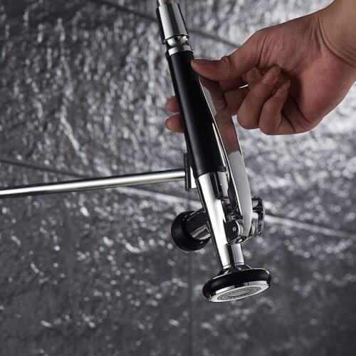 Chrome Solid Brass High-pressure Kitchen Faucet Replacement Spray Head Handheld Nozzle Replace